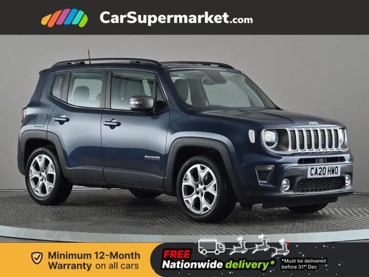 Jeep Renegade 1.3 GSE T4 Limited DDCT Euro 6 (s/s) 5dr Jeep Renegade 1.3 GSE T4 Limited DDCT Euro 6 (s/s) 5dr