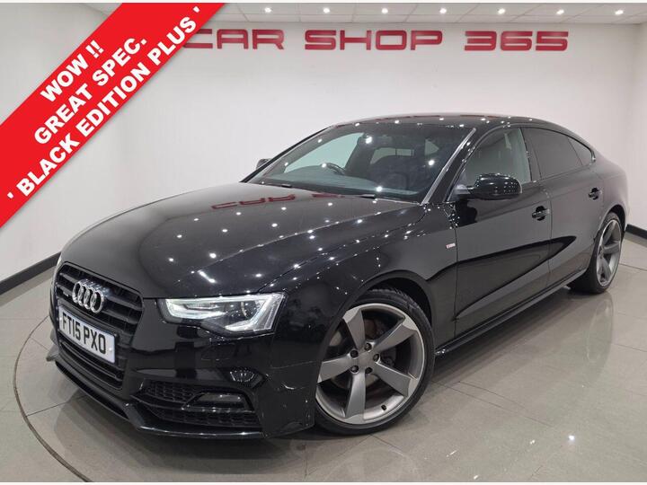 Audi A5 3.0 TDI V6 Black Edition Plus Sportback S Tronic Quattro Euro 5 (s/s) 5dr