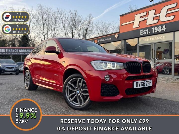 BMW X4 3.0 30d M Sport Auto XDrive Euro 6 (s/s) 5dr