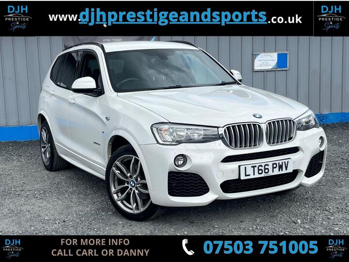 BMW X3 3.0 30d M Sport Auto XDrive Euro 6 (s/s) 5dr