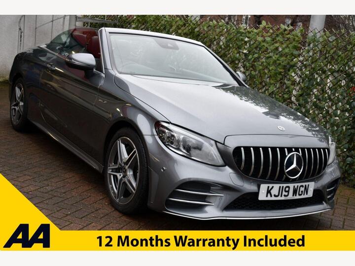 Mercedes-Benz C-CLASS 2.0 C300d AMG Line (Premium) Cabriolet G-Tronic+ Euro 6 (s/s) 2dr