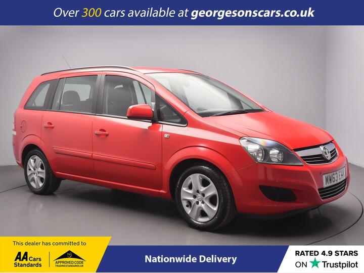 Vauxhall ZAFIRA 1.7 CDTi EcoFLEX Exclusiv Euro 5 5dr (SNav)