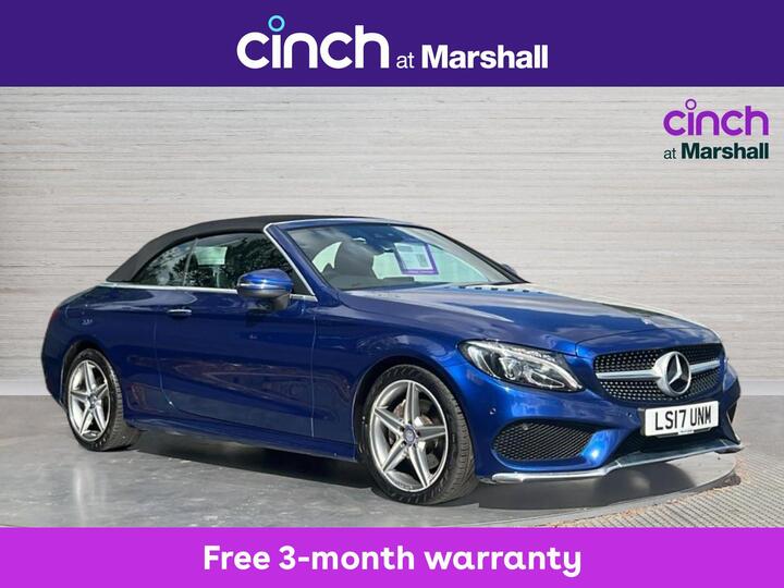Mercedes-Benz C Class 2.1 C220d AMG Line Cabriolet G-Tronic+ Euro 6 (s/s) 2dr