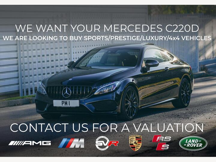 Mercedes-Benz C Class 2.1 C220d AMG Line (Premium) G-Tronic+ Euro 6 (s/s) 2dr