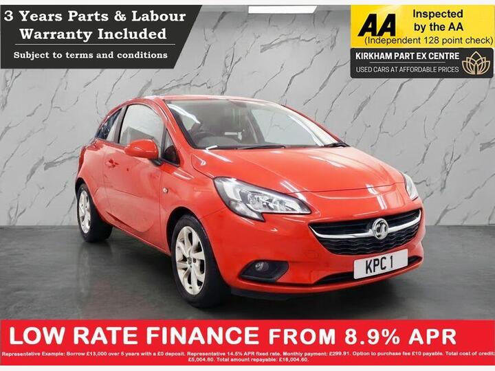 Vauxhall CORSA 1.2i Energy Euro 6 3dr (a/c)