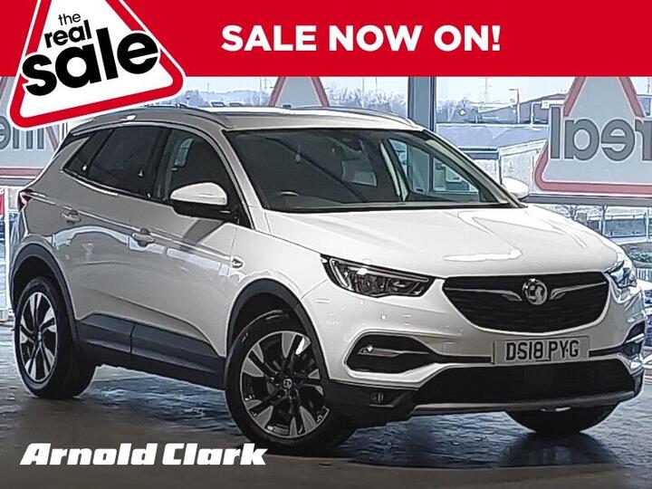 Vauxhall Grandland X 1.2 Turbo Sport Nav Euro 6 (s/s) 5dr