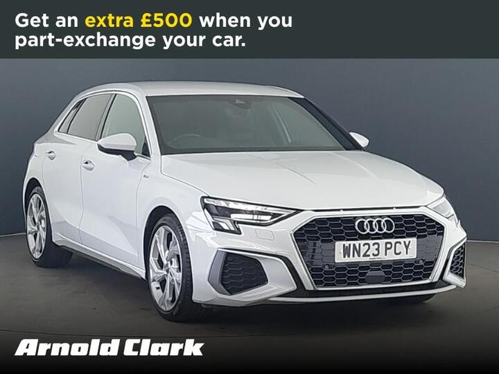 Audi A3 1.0 TFSI 30 S Line Sportback S Tronic Euro 6 (s/s) 5dr