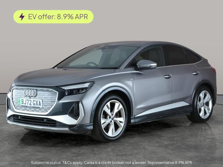 Audi Q4 E-tron 40 S Line Sportback Auto 5dr 82kWh