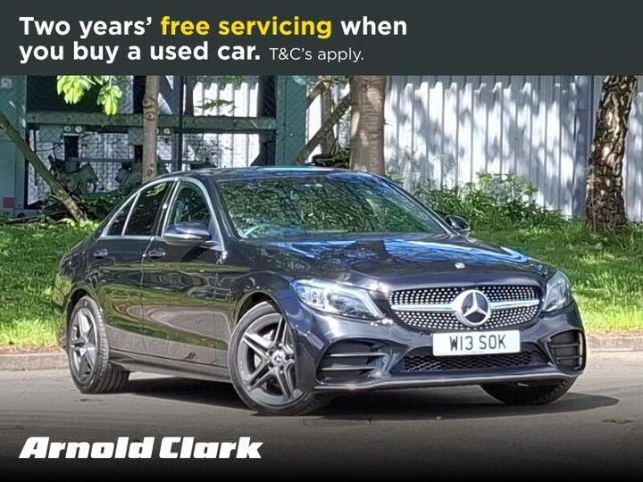 Mercedes-Benz C Class 2.0 C220d AMG Line (Premium) G-Tronic+ Euro 6 (s/s) 4dr