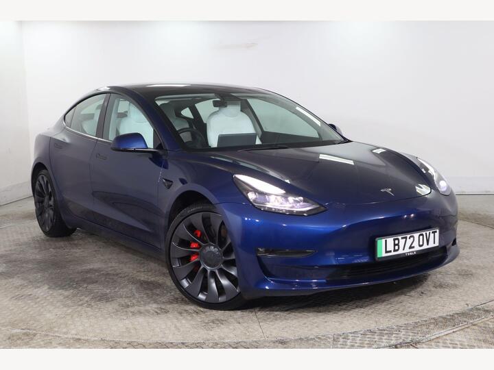 Tesla Model 3 (Dual Motor) Performance Auto 4WDE 4dr (Performance Upgrade)