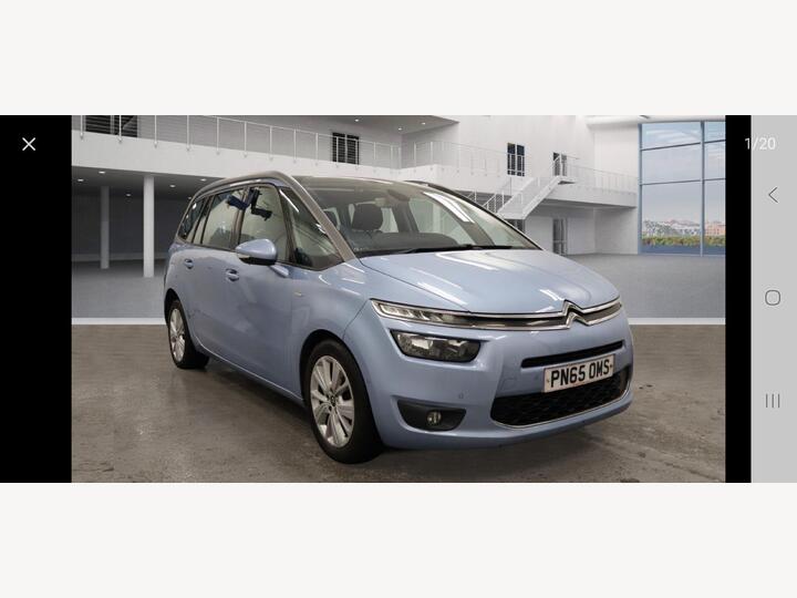 Citroen Grand C4 Picasso 1.6 BlueHDi VTR+ EAT6 Euro 6 (s/s) 5dr Citroen Grand C4 Picasso 1.6 BlueHDi VTR+ EAT6 Euro 6 (s/s) 5dr