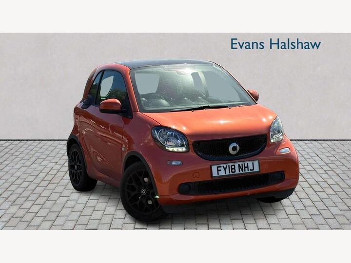 Smart FORTWO 1.0 Prime Sport (Premium) Coupe 2dr Petrol Twinamic Euro 6 (s/s) (71 Ps)