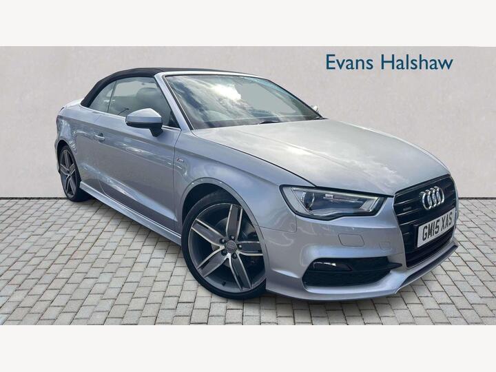 Audi A3 DIESEL CABRIOLET 2.0 TDI S Line S Tronic Quattro Euro 6 (s/s) 2dr