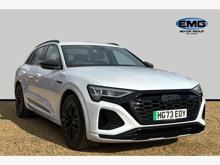 Audi Q8 E Tron 55 Black Edition Auto Quattro 5dr 114kWh (11kW Charger) Audi Q8 E Tron 55 Black Edition Auto Quattro 5dr 114kWh (11kW Charger)