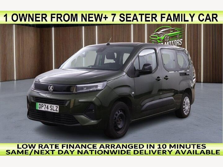 Vauxhall Combo Life Electric 52kWh Design XL MPV Auto 5dr (7.4kW Charger)