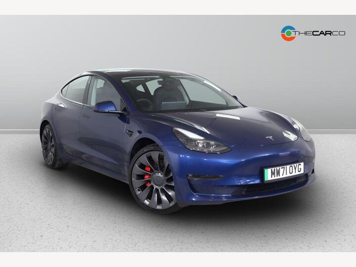 Tesla Model 3 (Dual Motor) Performance Auto 4WDE 4dr (Performance Upgrade) Tesla Model 3 (Dual Motor) Performance Auto 4WDE 4dr (Performance Upgrade)