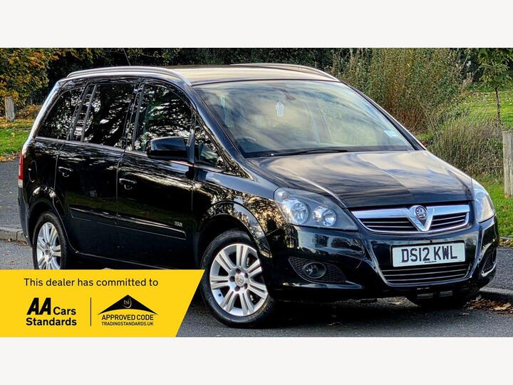 Vauxhall Zafira 1.8 16V Design Euro 5 5dr Vauxhall Zafira 1.8 16V Design Euro 5 5dr