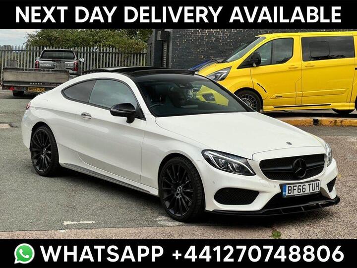 Mercedes-Benz C CLASS 2.0 C300 AMG Line (Premium Plus) 7G-Tronic+ Euro 6 (s/s) 2dr