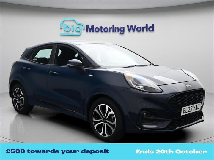Ford Puma 1.0T EcoBoost MHEV ST-Line Euro 6 (s/s) 5dr