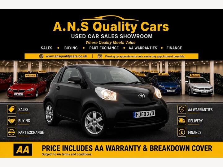 Toyota IQ 1.0 VVT-i Multidrive Euro 4 3dr