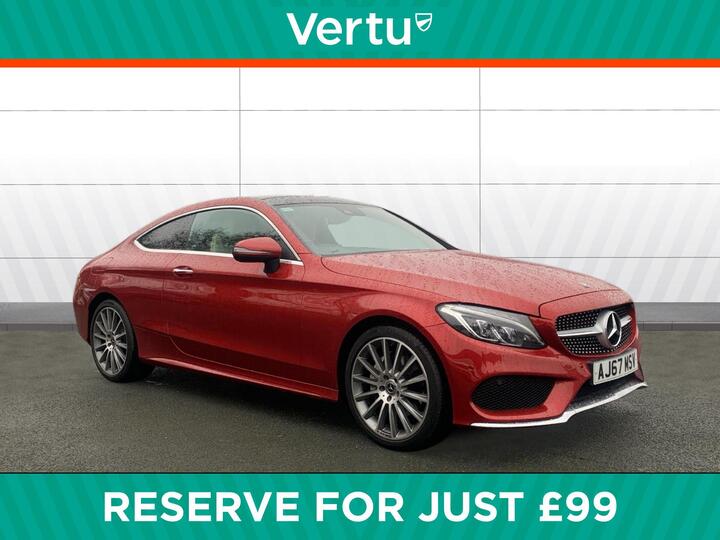 Mercedes-Benz C-Class 2.0 C200 AMG Line (Premium) G-Tronic+ Euro 6 (s/s) 2dr