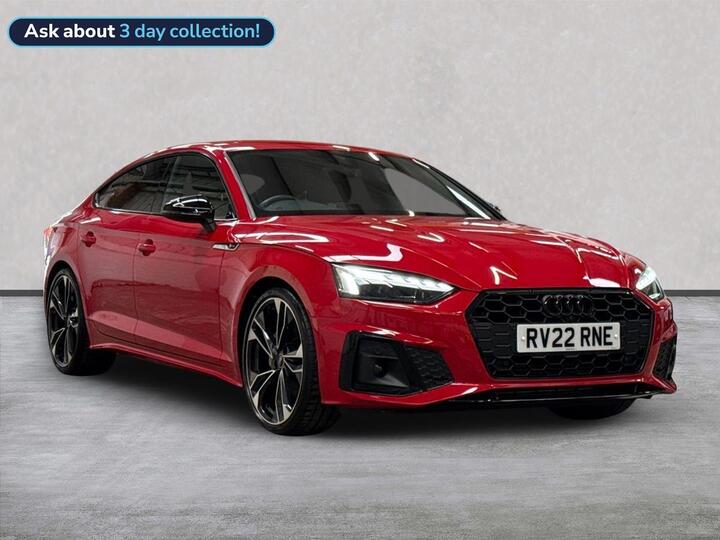 Audi A5 2.0 TFSI 40 Black Edition Sportback S Tronic Euro 6 (s/s) 5dr