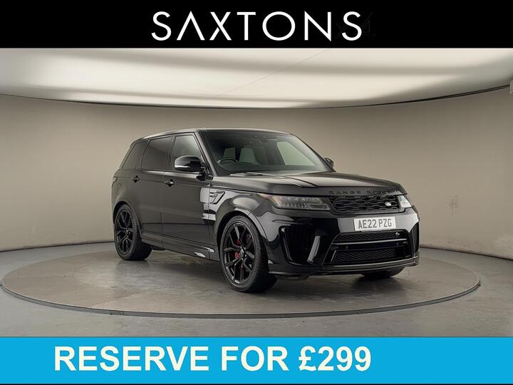 Land Rover Range Rover Sport 5.0 P575 V8 SVR Auto 4WD Euro 6 (s/s) 5dr