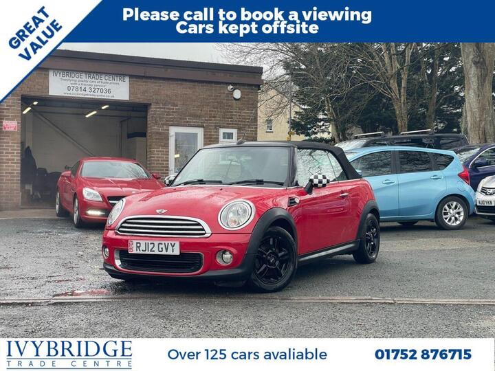 MINI CONVERTIBLE 1.6 One Euro 5 2dr