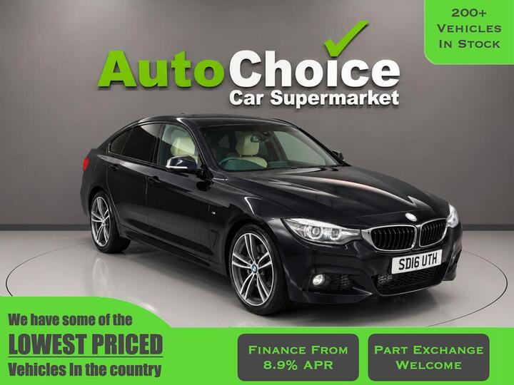 BMW 4 SERIES GRAN COUPE 2.0 420d M Sport Auto XDrive Euro 6 (s/s) 5dr