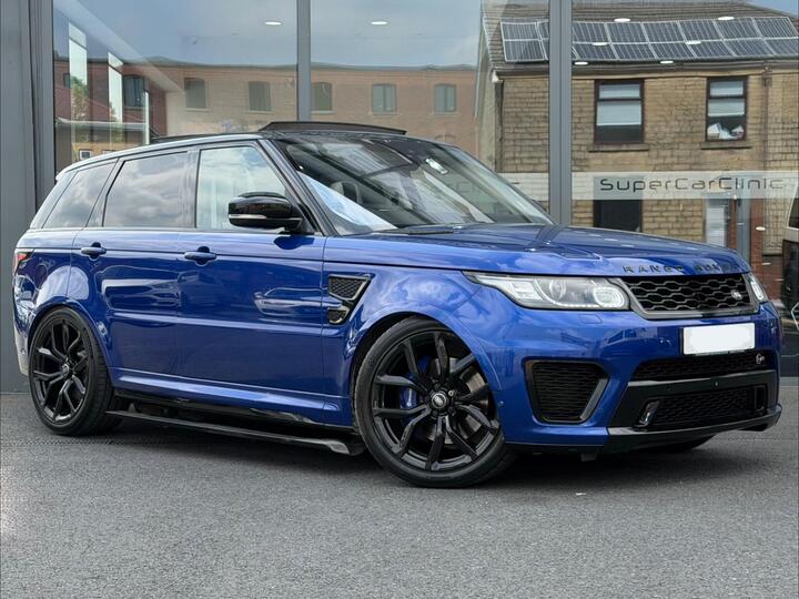 Land Rover Range Rover Sport 5.0 V8 SVR Auto 4WD Euro 6 (s/s) 5dr Land Rover Range Rover Sport 5.0 V8 SVR Auto 4WD Euro 6 (s/s) 5dr