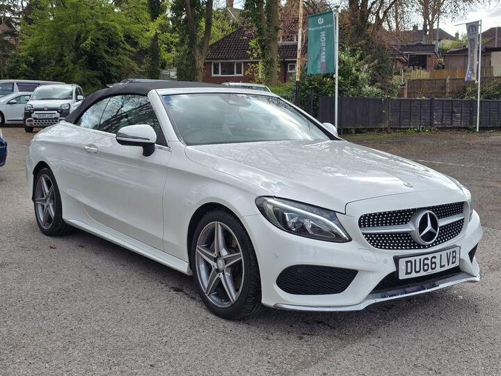 Mercedes-Benz C Class 2.0 C200 AMG Line Cabriolet G-Tronic+ Euro 6 (s/s) 2dr