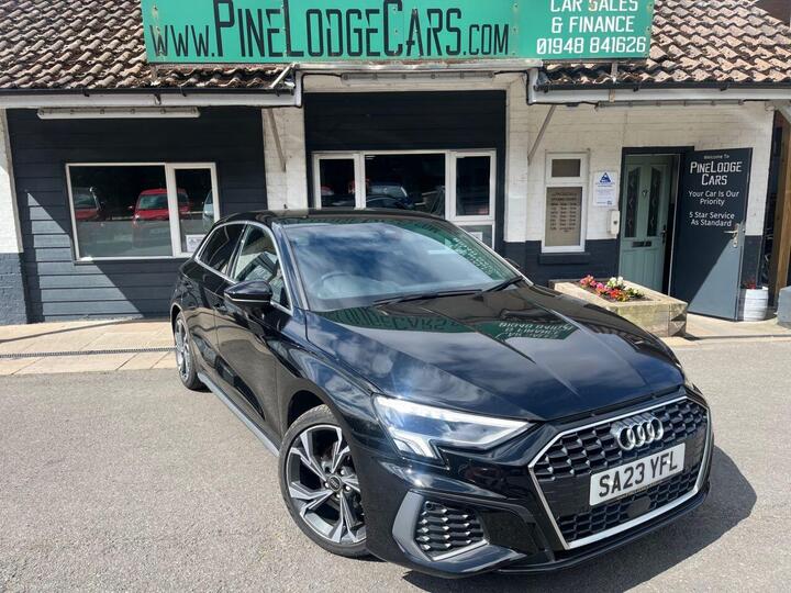 Audi A3 1.0 TFSI 30 S Line Sportback S Tronic Euro 6 (s/s) 5dr