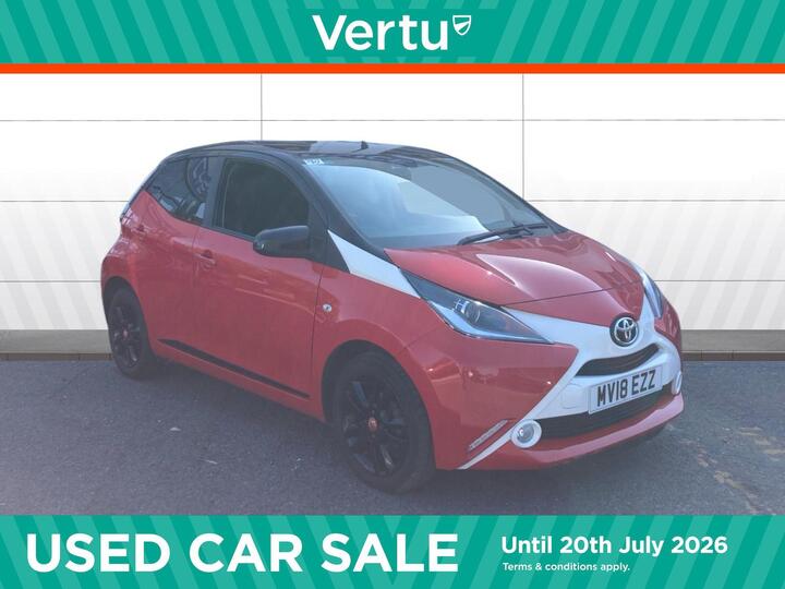 Toyota AYGO 1.0 VVT-i X-cite 4 Red Bi-Tone Euro 6 5dr