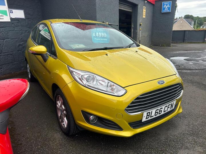 Ford Fiesta 1.25 Zetec Euro 6 3dr