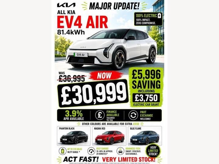 Kia EV4 81.4kWh Air Auto 5dr