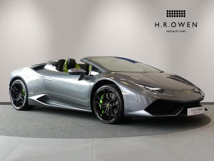 Lamborghini Huracan 5.2 V10 LP 610-4 Spyder LDF 4WD Euro 6 (s/s) 2dr Lamborghini Huracan 5.2 V10 LP 610-4 Spyder LDF 4WD Euro 6 (s/s) 2dr