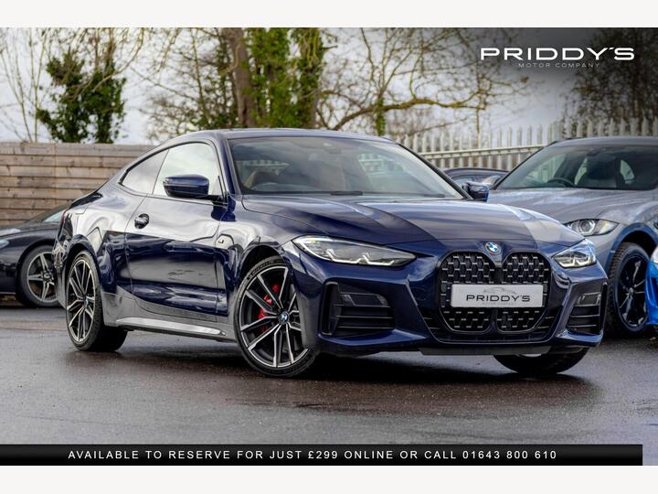 BMW 4 SERIES 3.0 M440i MHT Auto XDrive Euro 6 (s/s) 2dr BMW 4 SERIES 3.0 M440i MHT Auto XDrive Euro 6 (s/s) 2dr