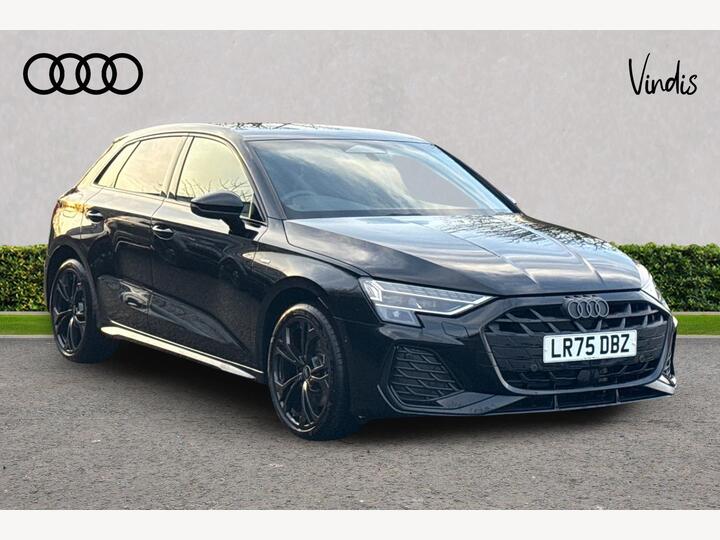 Audi A3 Sportback 1.5 TFSIe Black Edition Sportback S Tronic Euro 6 (s/s) 5dr 17.9kWh
