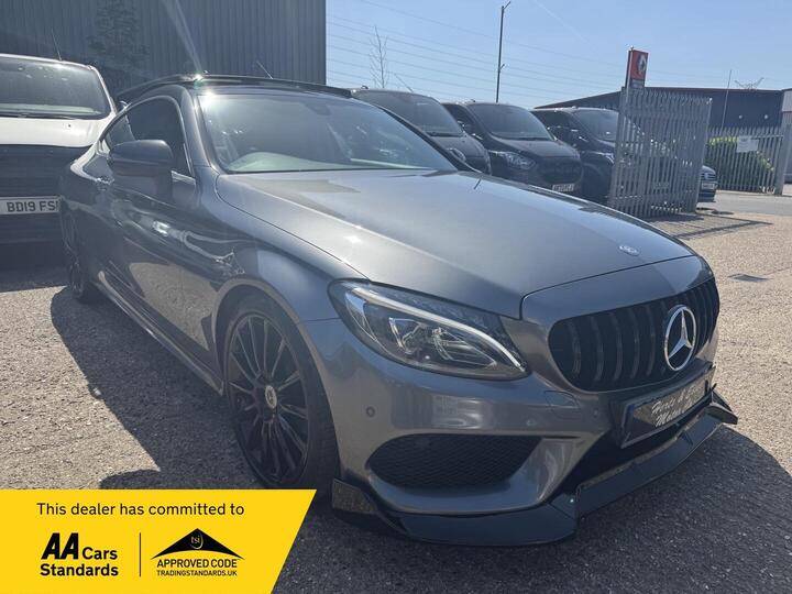 Mercedes-Benz C Class 2.1 C250d AMG Line (Premium) G-Tronic+ Euro 6 (s/s) 2dr Mercedes-Benz C Class 2.1 C250d AMG Line (Premium) G-Tronic+ Euro 6 (s/s) 2dr