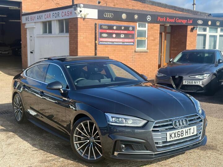 Audi A5 2.0 TFSI 45 S Line Sportback S Tronic Quattro Euro 6 (s/s) 5dr