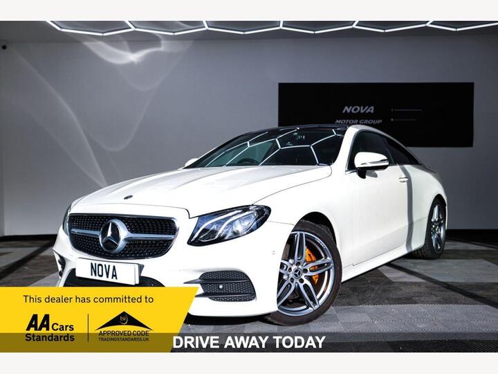 Mercedes-Benz E-CLASS 2.0 E220d AMG Line (Premium) G-Tronic+ Euro 6 (s/s) 2dr Mercedes-Benz E-CLASS 2.0 E220d AMG Line (Premium) G-Tronic+ Euro 6 (s/s) 2dr