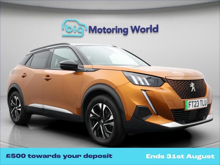 Peugeot E-2008 50kWh GT Auto 5dr (7kW Charger)