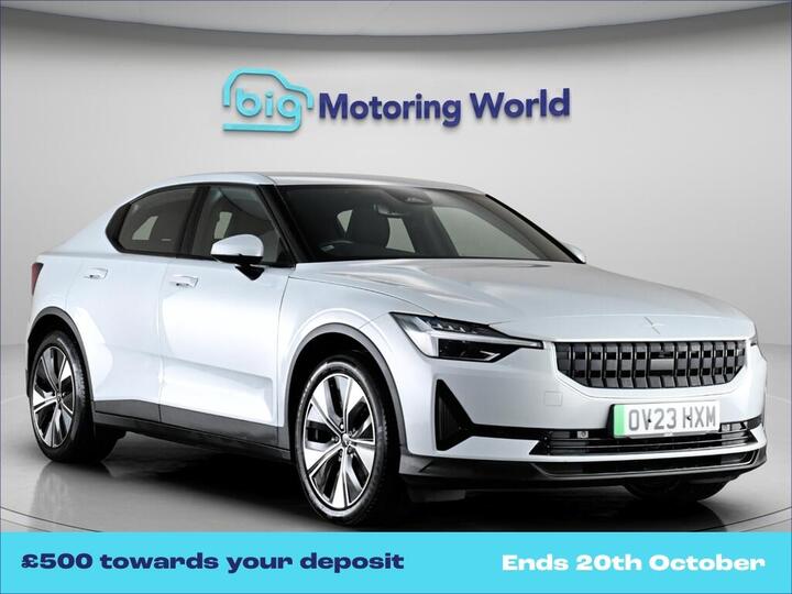 Polestar Polestar 2 Single Motor 69kWh Standard Range Fastback Auto FWD 5dr