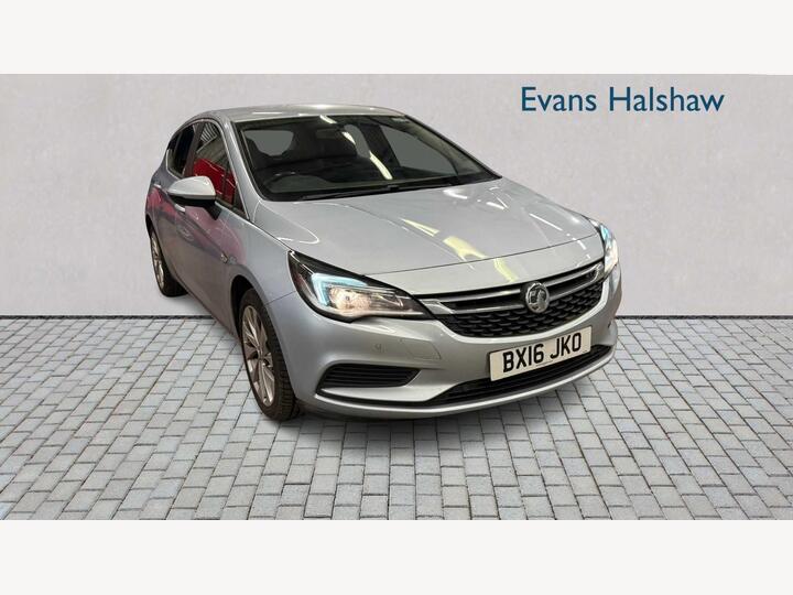 Vauxhall ASTRA HATCHBACK 1.0i Turbo EcoFLEX Tech Line Euro 6 (s/s) 5dr