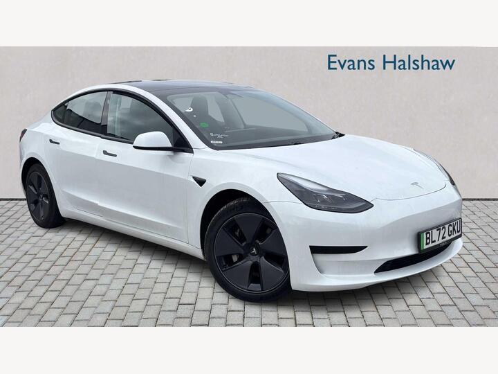 Tesla MODEL 3 SALOON Auto RWD 4dr Tesla MODEL 3 SALOON Auto RWD 4dr