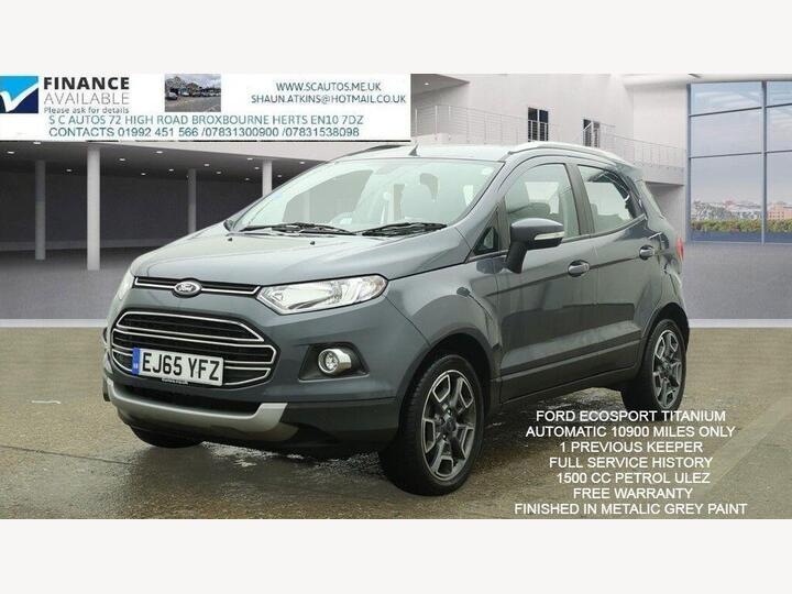 Ford EcoSport 1.5 Titanium Powershift 2WD Euro 5 5dr