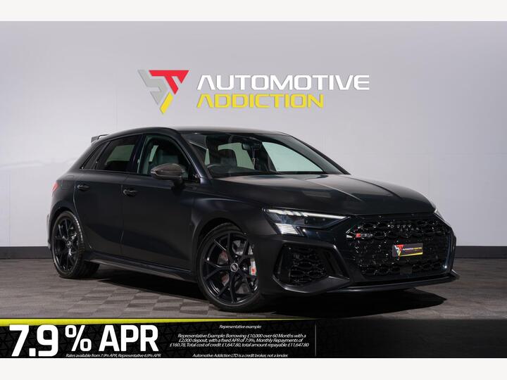 Audi RS3 2.5 TFSI Carbon Black Sportback S Tronic Quattro Euro 6 (s/s) 5dr
