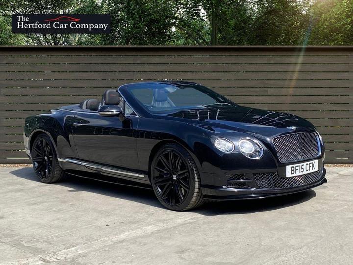 Bentley CONTINENTAL 6.0 W12 GTC Speed Auto 4WD Euro 5 2dr