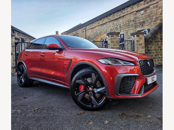 Jaguar F-PACE 5.0 P550 V8 SVR Quickshift AWD Euro 6 (s/s) 5dr