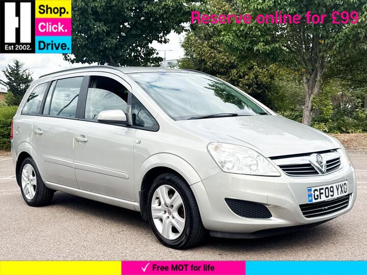Vauxhall Zafira 1.8 16V Exclusiv Euro 4 5dr